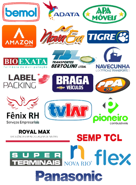 Empresas atendidas pela CMS: Bemol, ADATA, APA Móveis, Amazon Industrial, Nova Era, Tigre, Bio Exata, Transportes Bertolini, Navecunha, Label Packing, Braga Veículos, PPA, Fênix RH, TV Lar, Pioneiro Combustíveis, Royal Max, Semp TCL, Super Terminais, Nova Rio, Flex e Panasonic